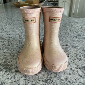 Hunter toddler 4/5 rain boots